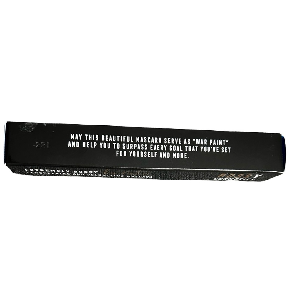 BOSSY COSMETICS Extremely Bossy Lengthening & Volumizing Mascara - Sapphire - Picture 8 of 9